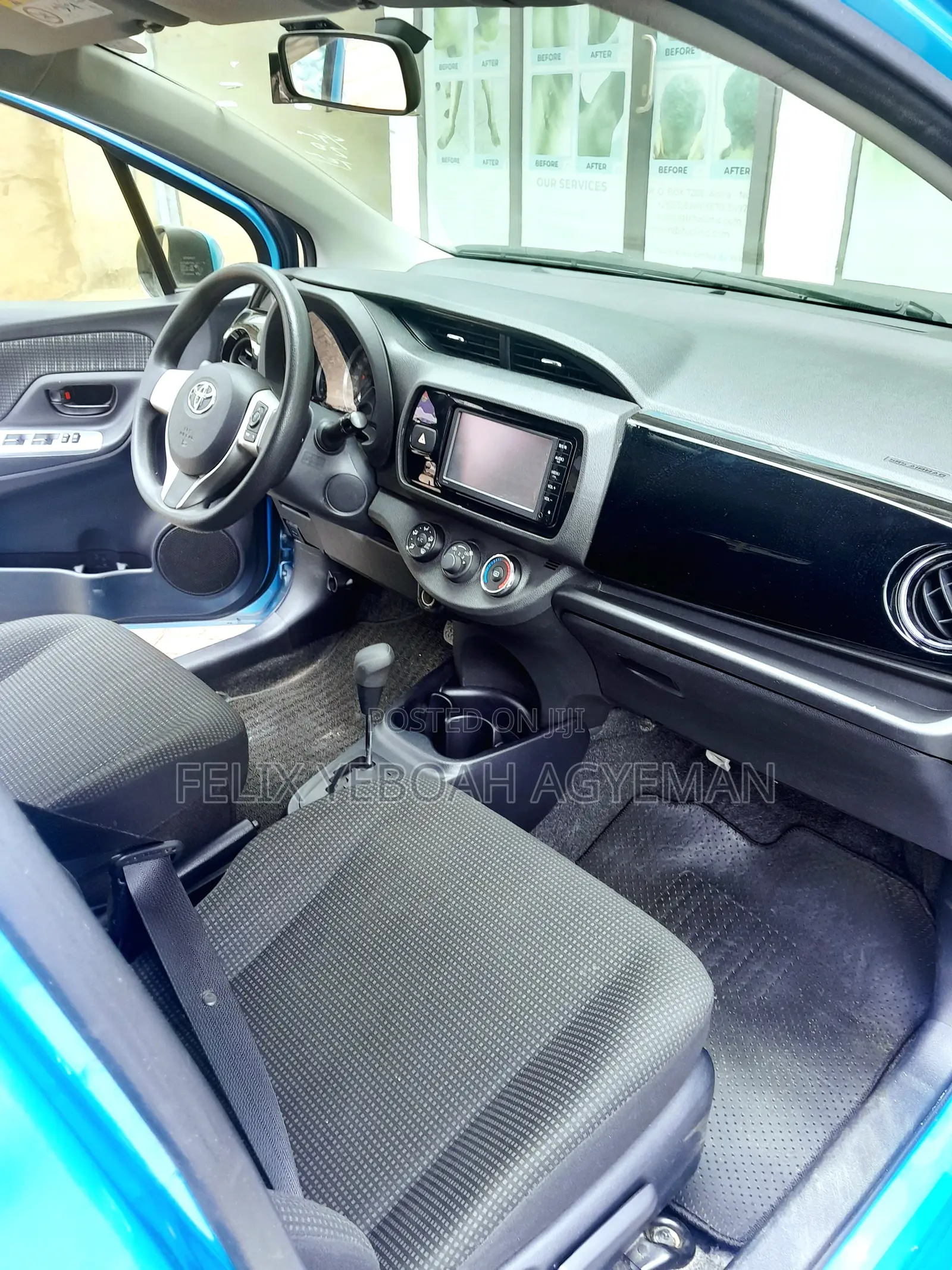 Toyota Vitz 1.3 FWD 5dr 2015 Blue