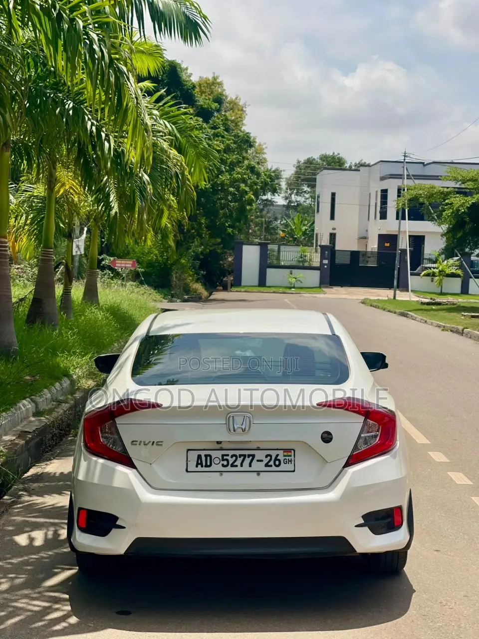 Honda Civic EX-L 4dr Sedan (1.5L 4cyl) 2017 White
