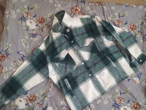 Plaid Flannel Shirt Jacket