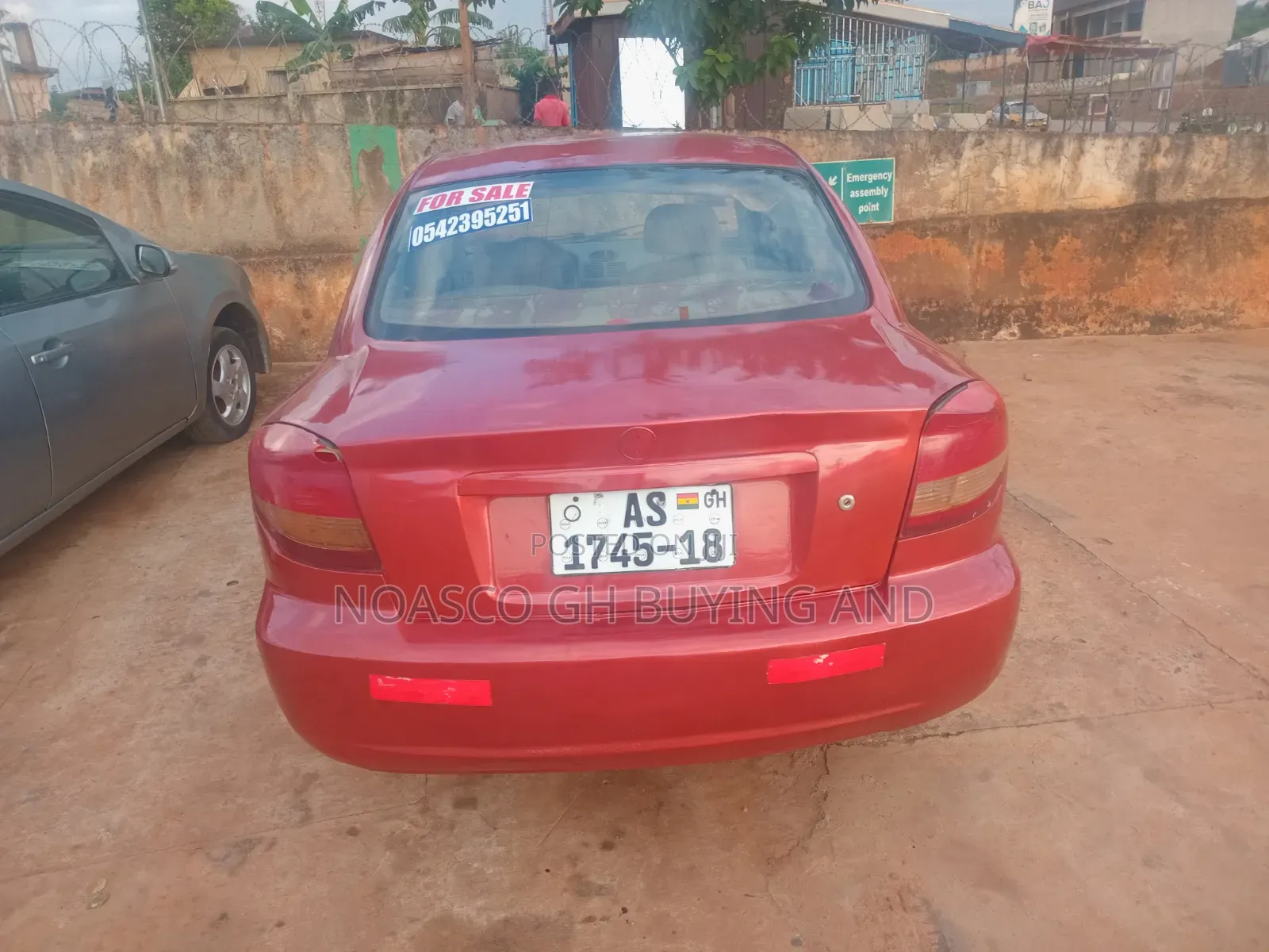 Kia Rio 2005 Red