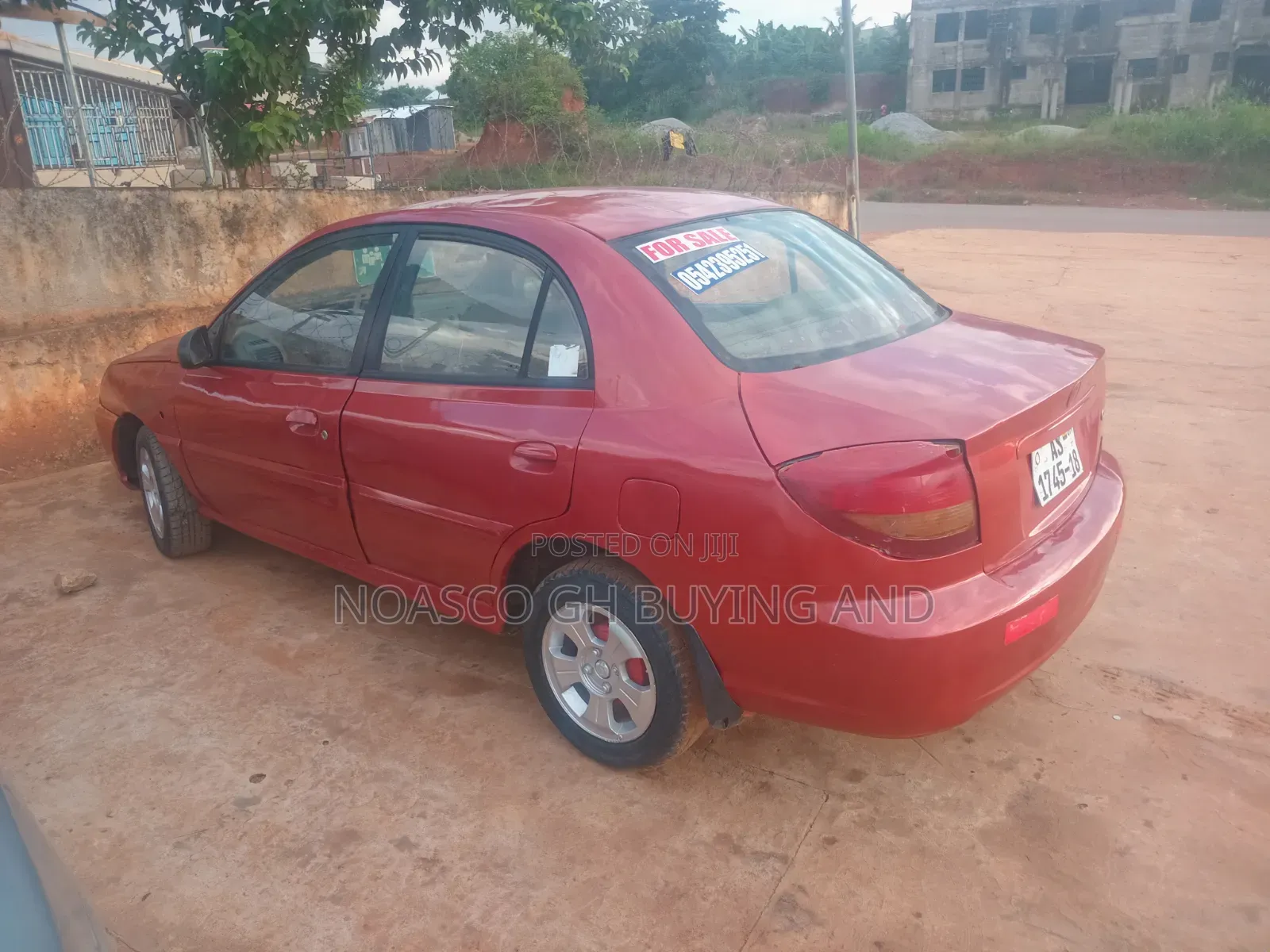 Kia Rio 2005 Red