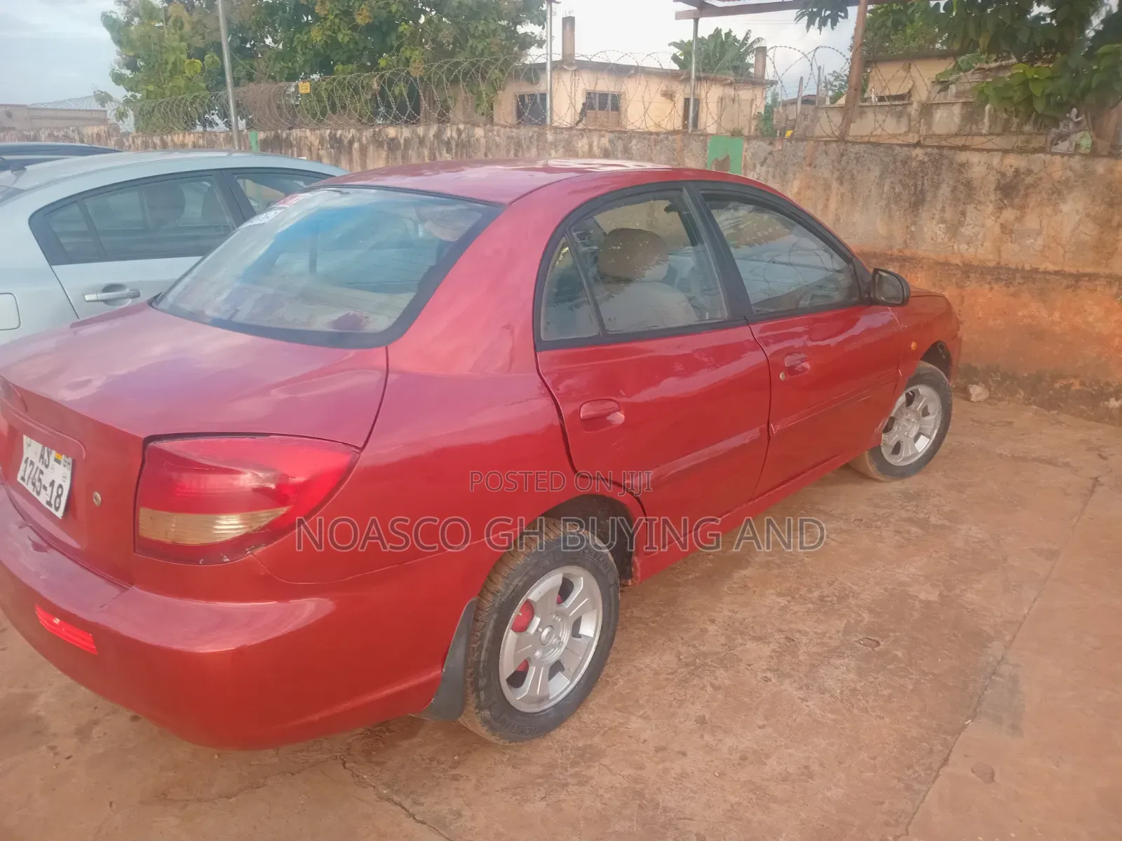 Kia Rio 2005 Red