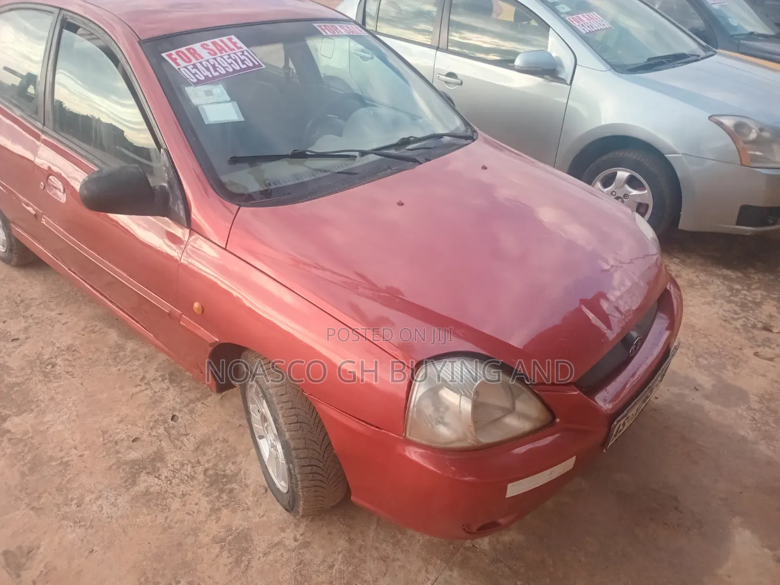 Kia Rio 2005 Red