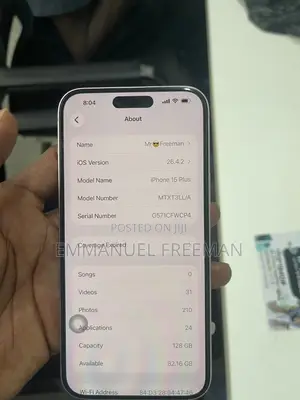 Apple iPhone 15 Plus 128 GB Pink