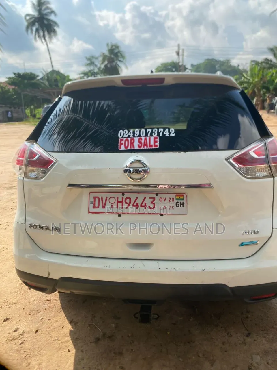Nissan Rogue 2014 White
