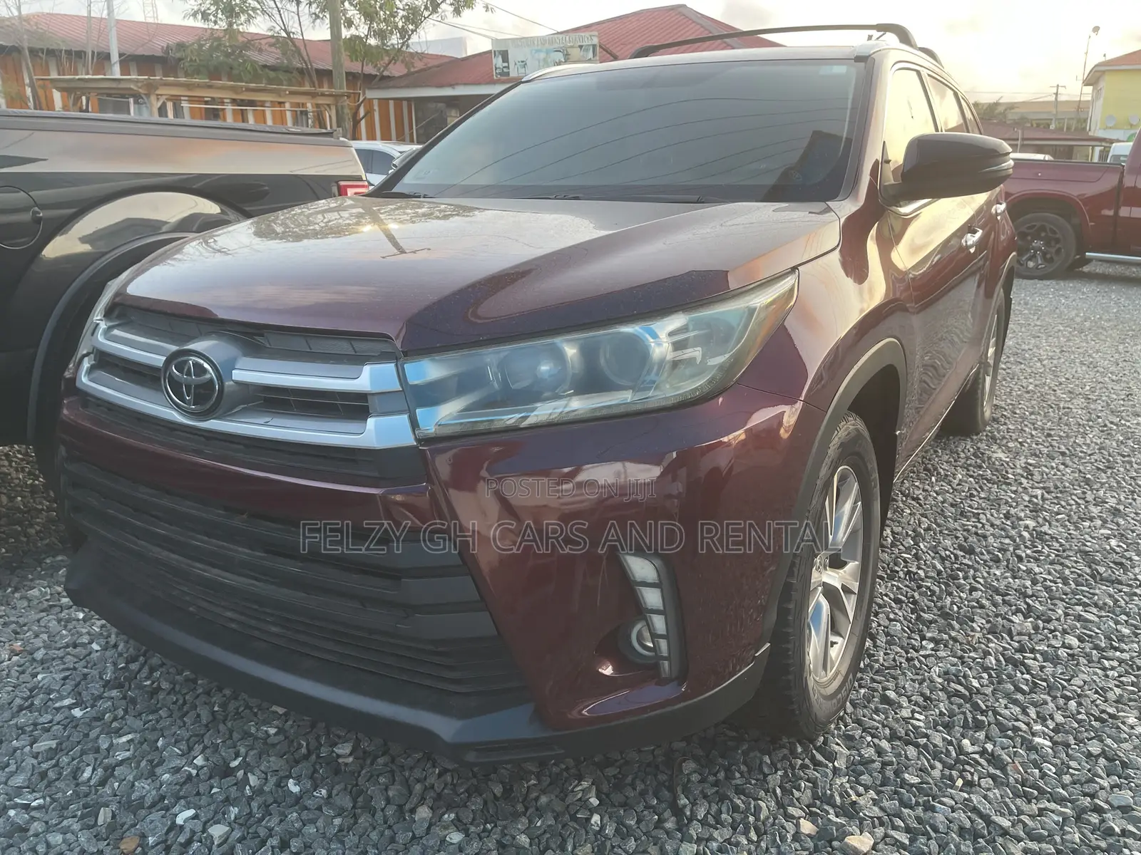 Toyota Highlander LE 4x2 (2.7L 4cyl 6A) 2016 Red