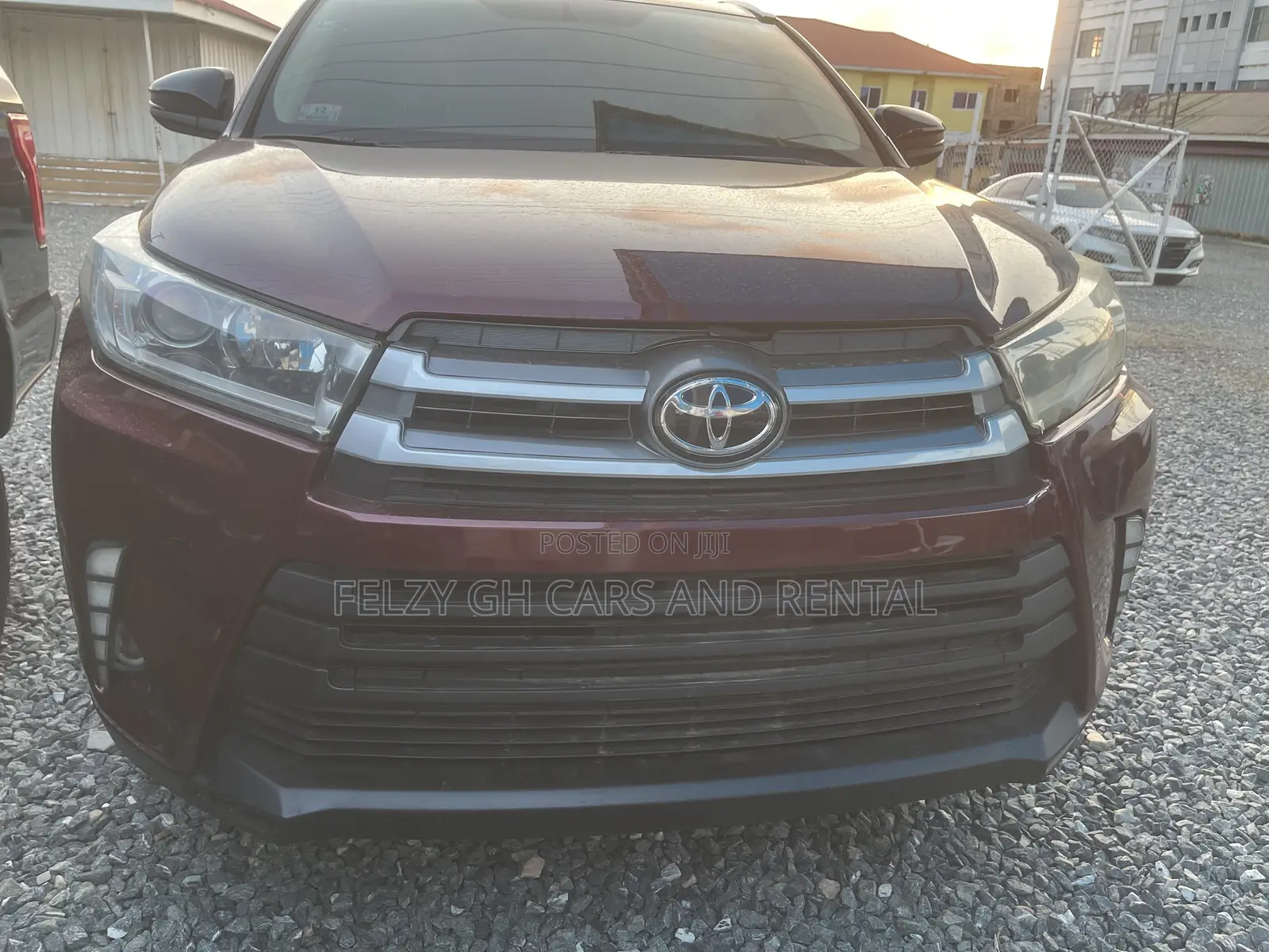 Toyota Highlander LE 4x2 (2.7L 4cyl 6A) 2016 Red