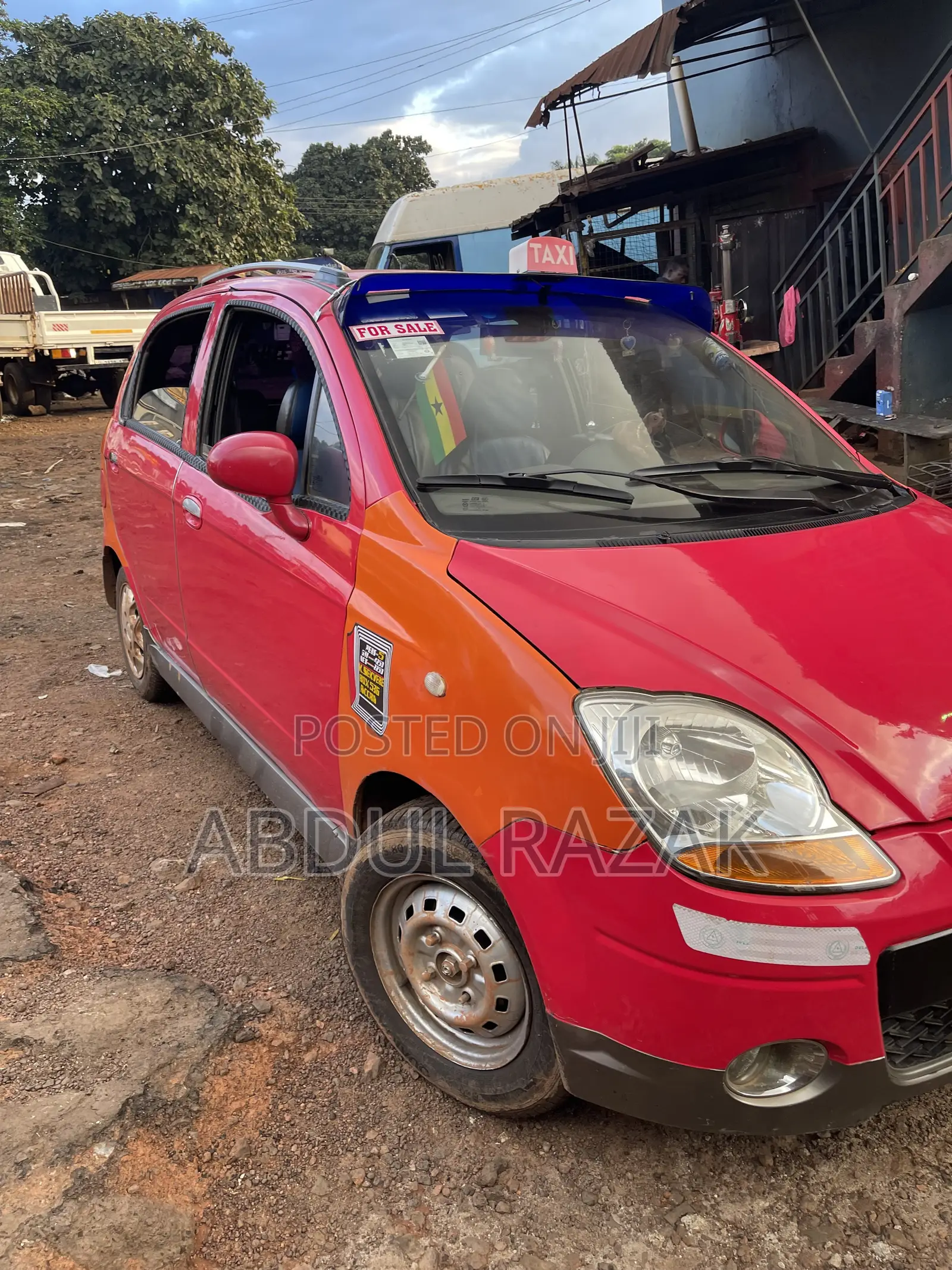 Daewoo Matiz 2007 Red
