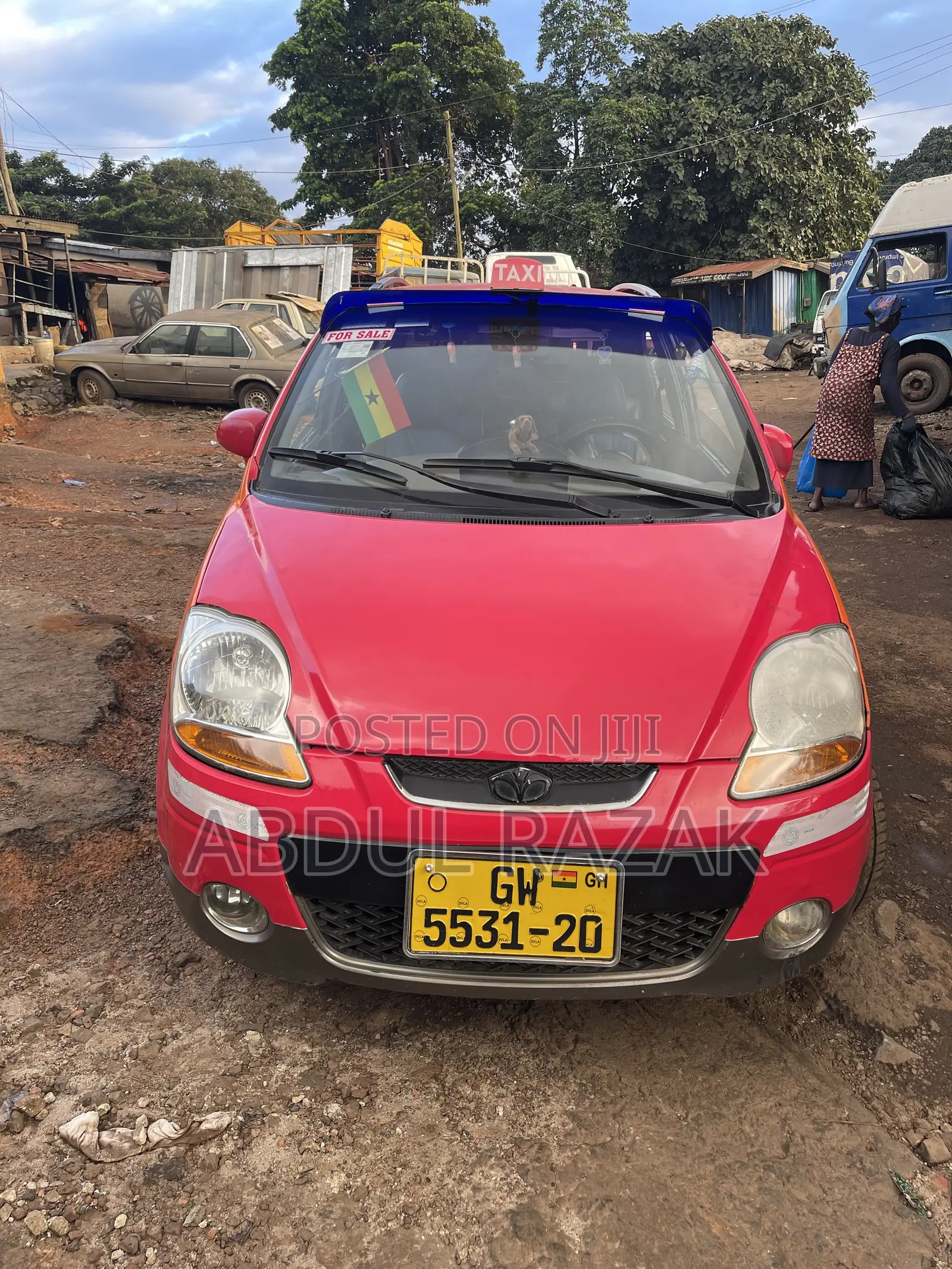 Daewoo Matiz 2007 Red