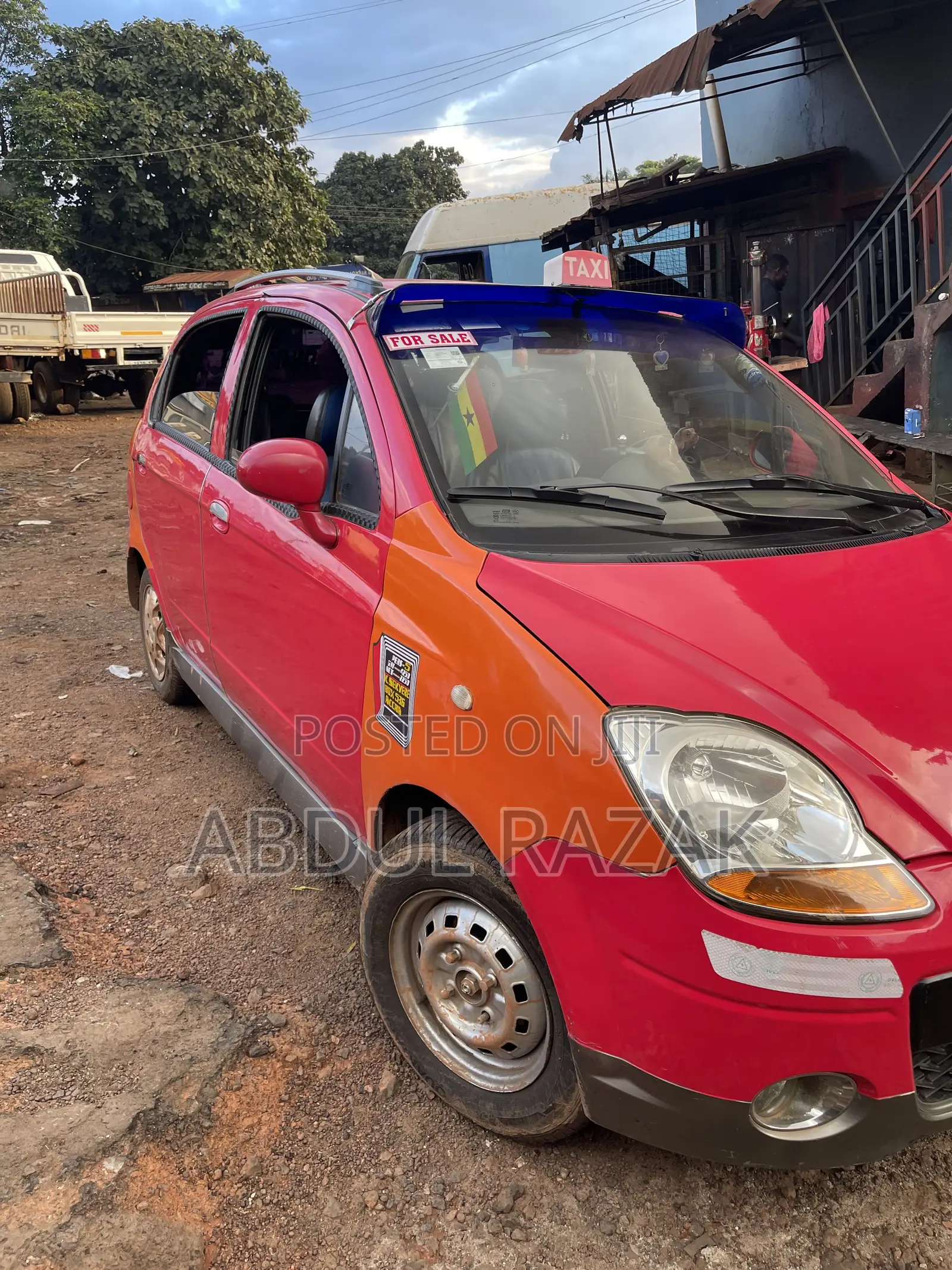 Daewoo Matiz 2007 Red