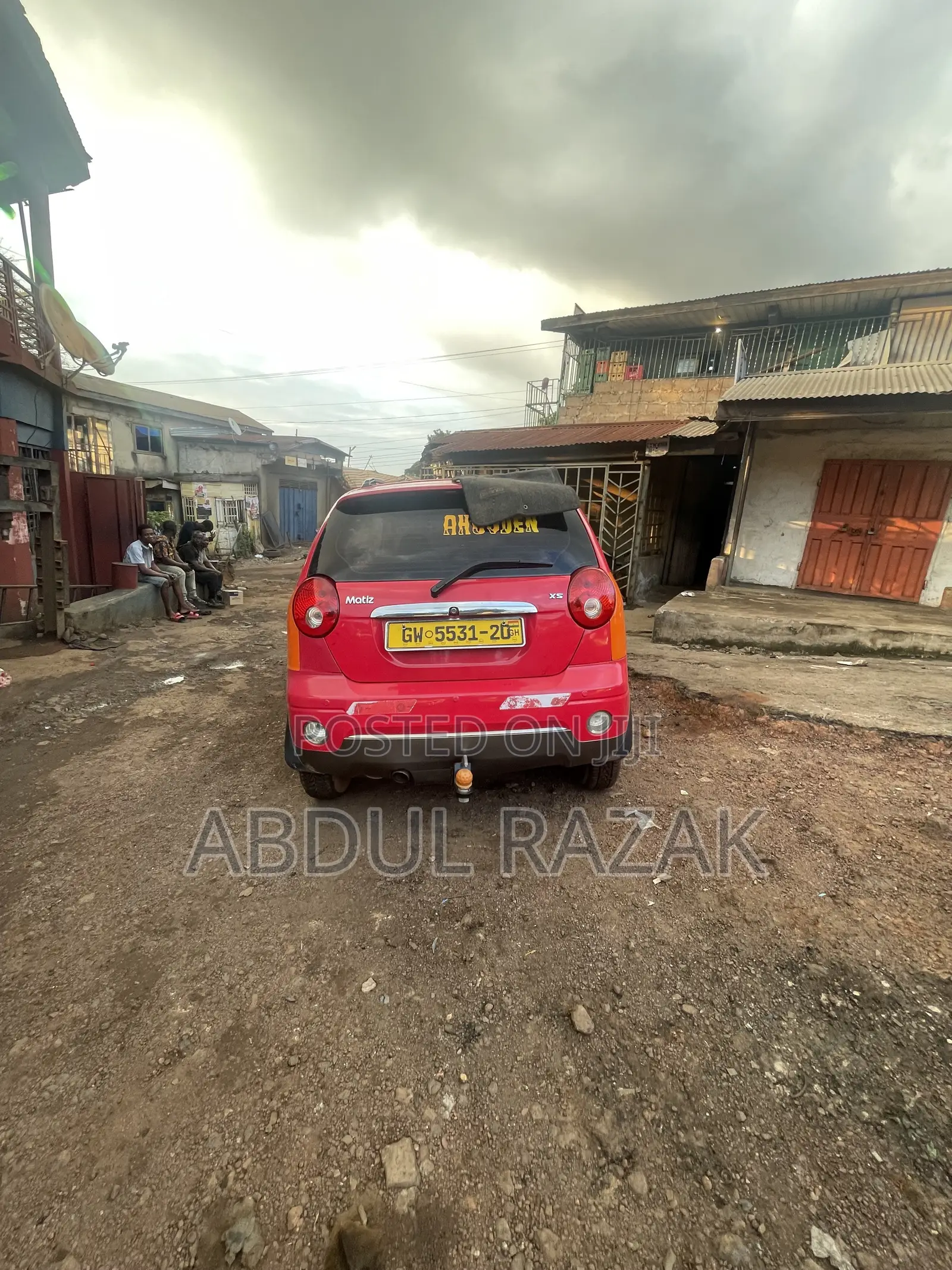 Daewoo Matiz 2007 Red