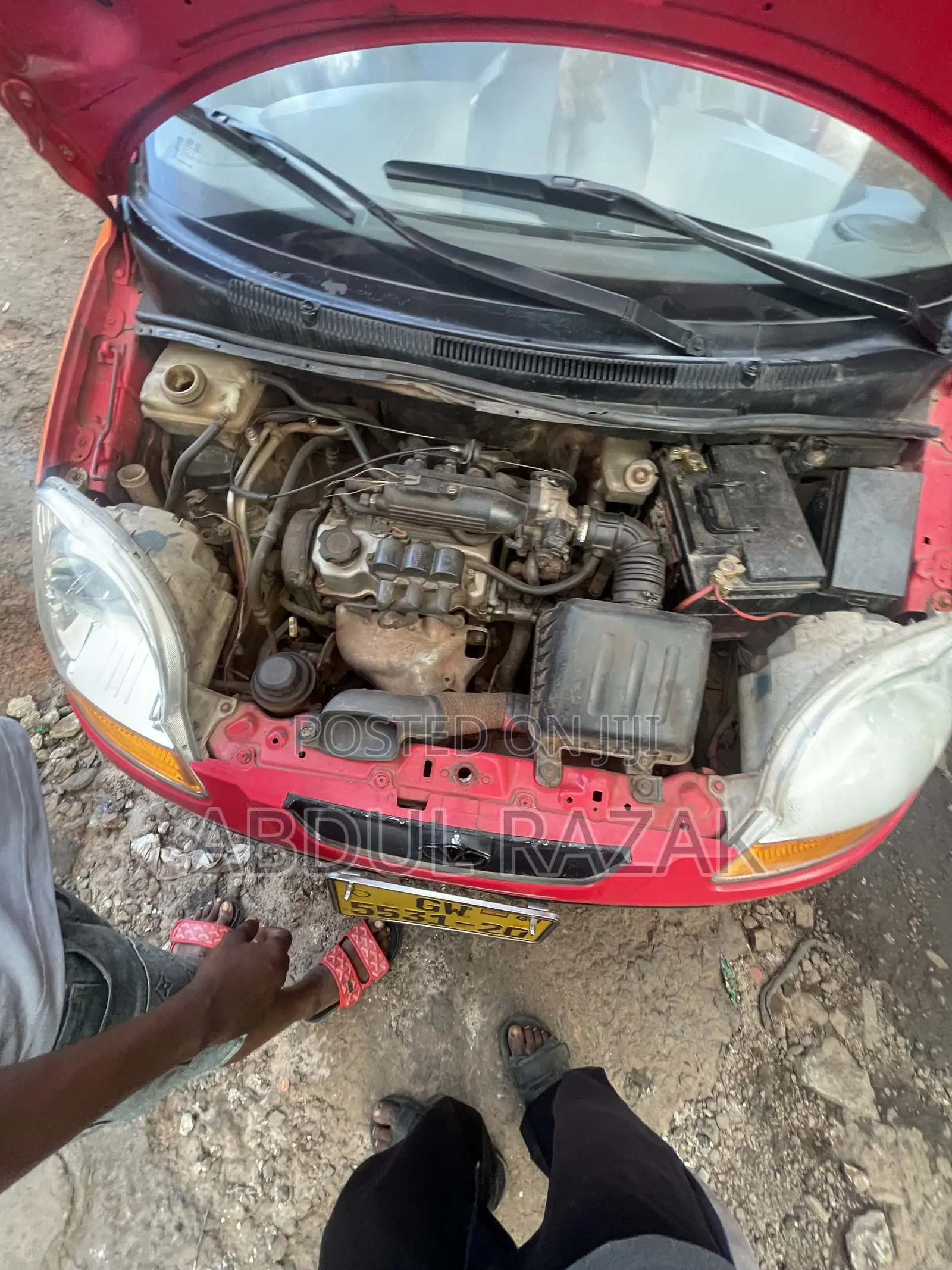 Daewoo Matiz 2007 Red