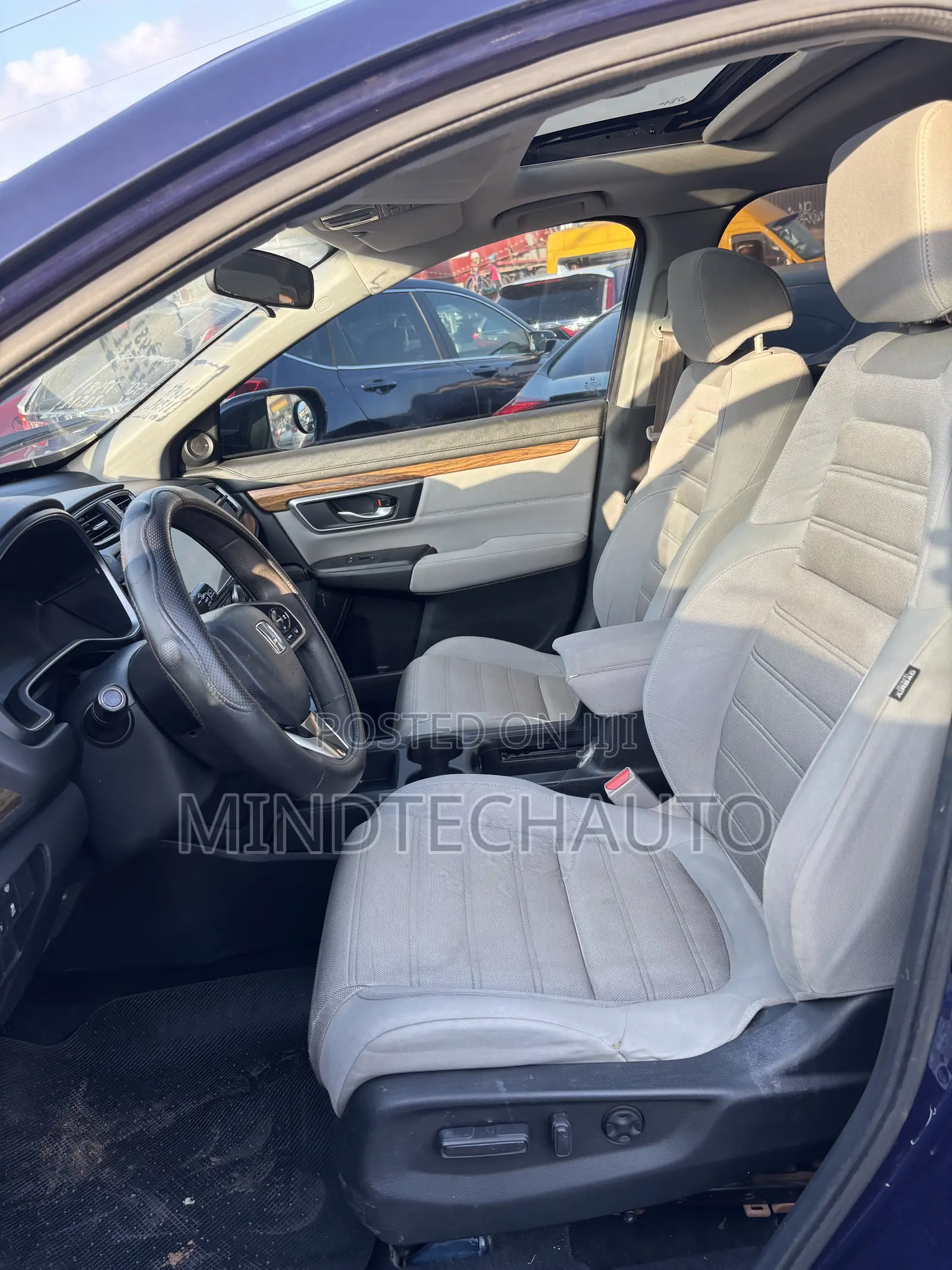 Honda CR-V EX-L 4dr SUV AWD (1.5L 4cyl CVT) 2017 Blue