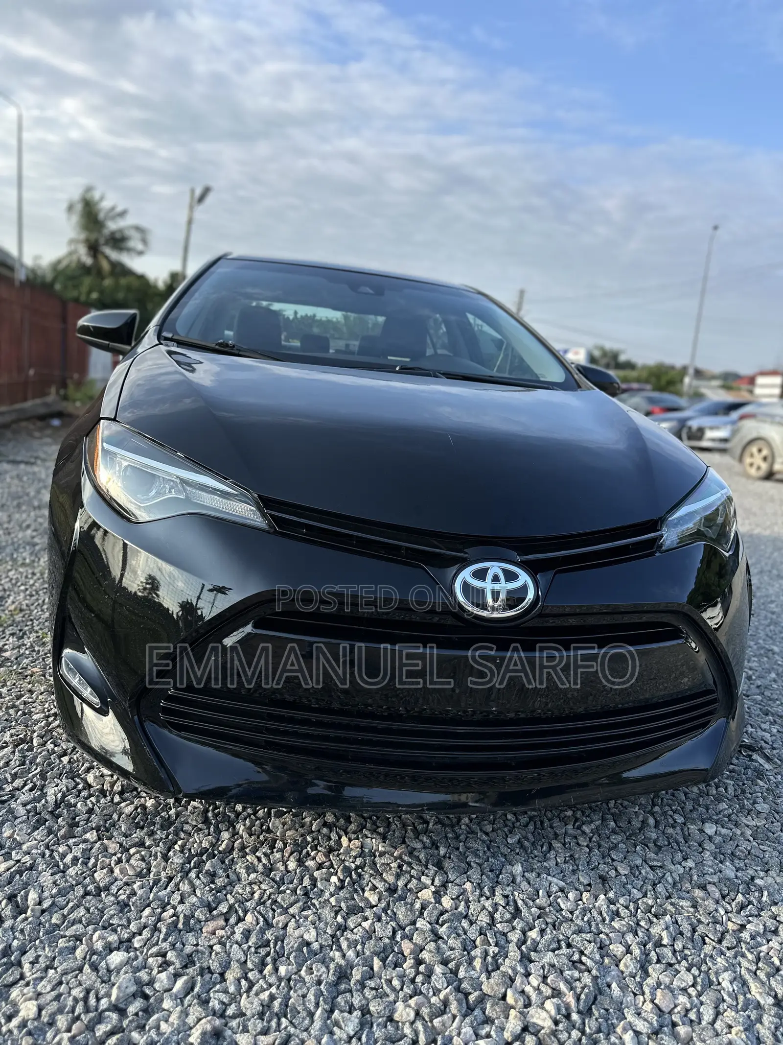 Toyota Corolla LE 4dr Sedan (1.8L 4cyl CVT) 2017 Black