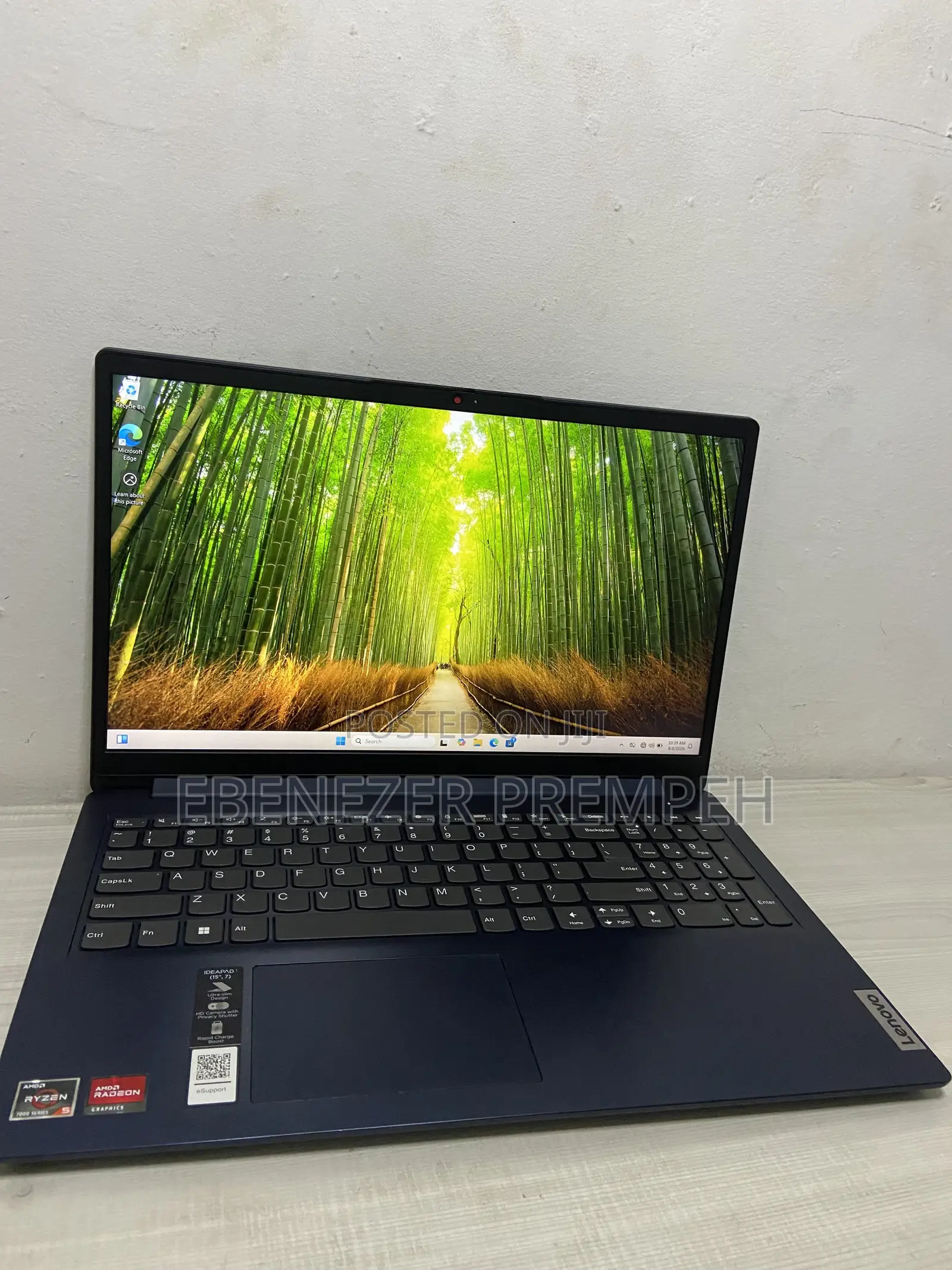 Laptop Lenovo IdeaPad 1 8GB AMD Ryzen 5 SSD 256GB