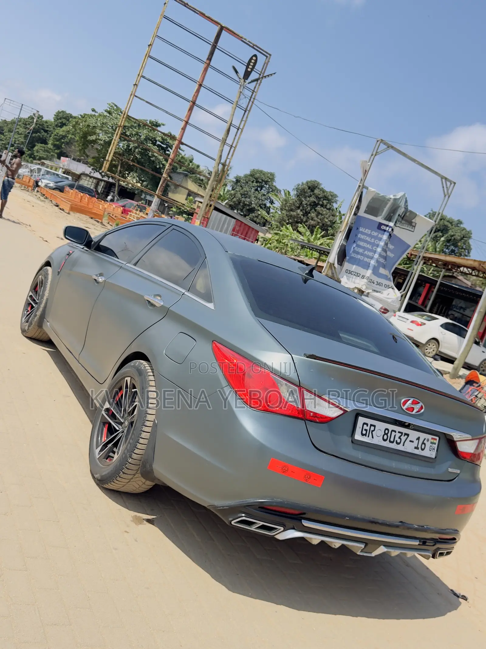 Hyundai Sonata Limited 2.0T Sedan (2.0L 4cyl 6A) 2012 Green