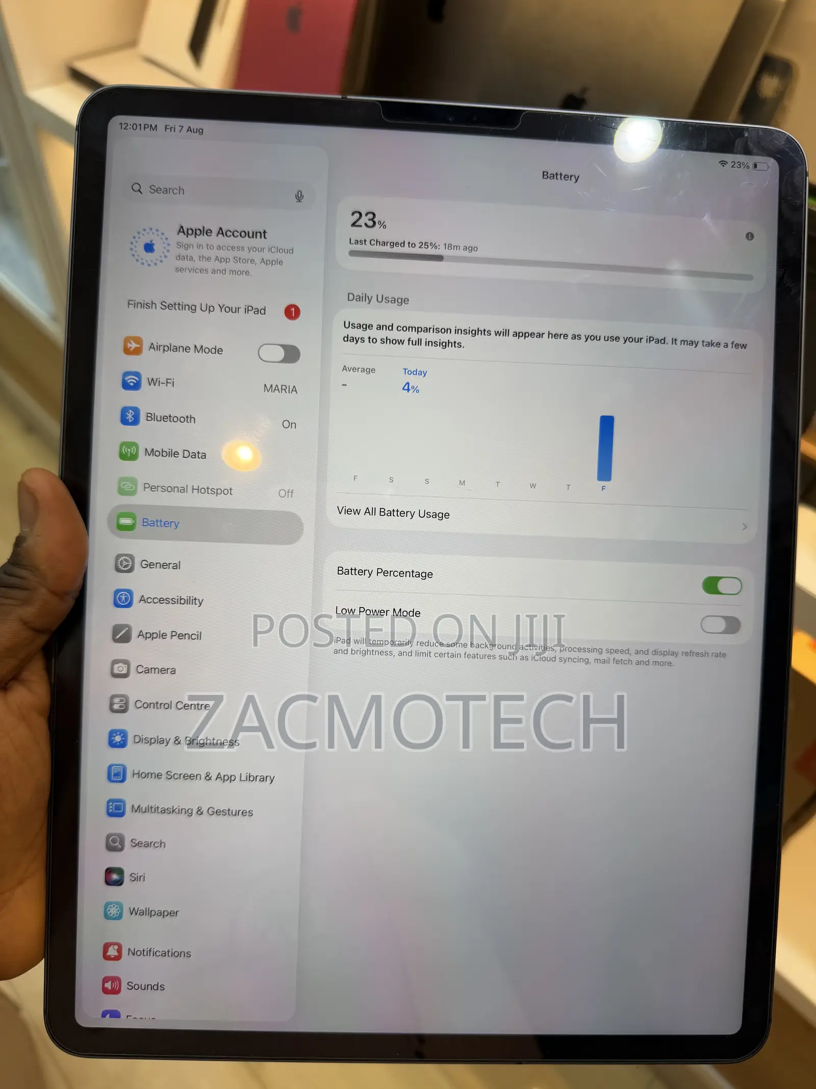 Apple iPad Pro 12.9 (2020) 128 GB Gray