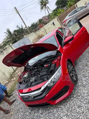 Honda Civic LX 2dr Coupe (2.0L 4cyl) 2016 Red