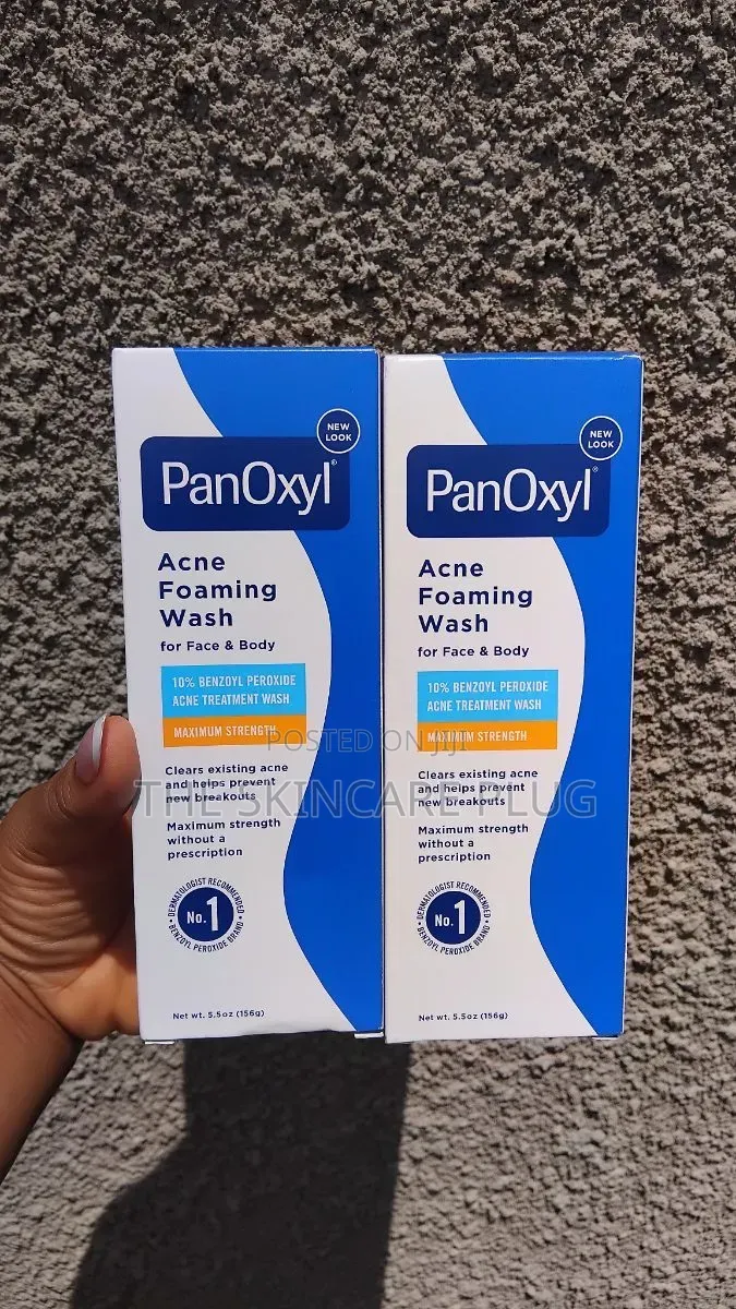 PanOxyl 10% Benzoyl Peroxide Acne Foaming Wash