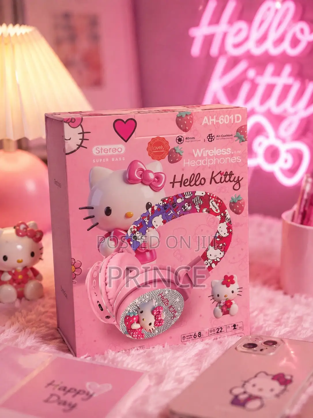 Pink Kids Headphones/ Hello Kitty Headphones