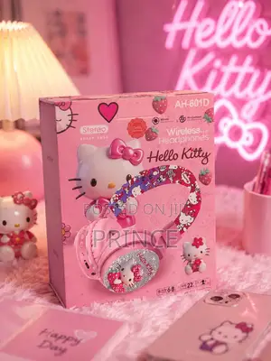 Pink Kids Headphones/ Hello Kitty Headphones