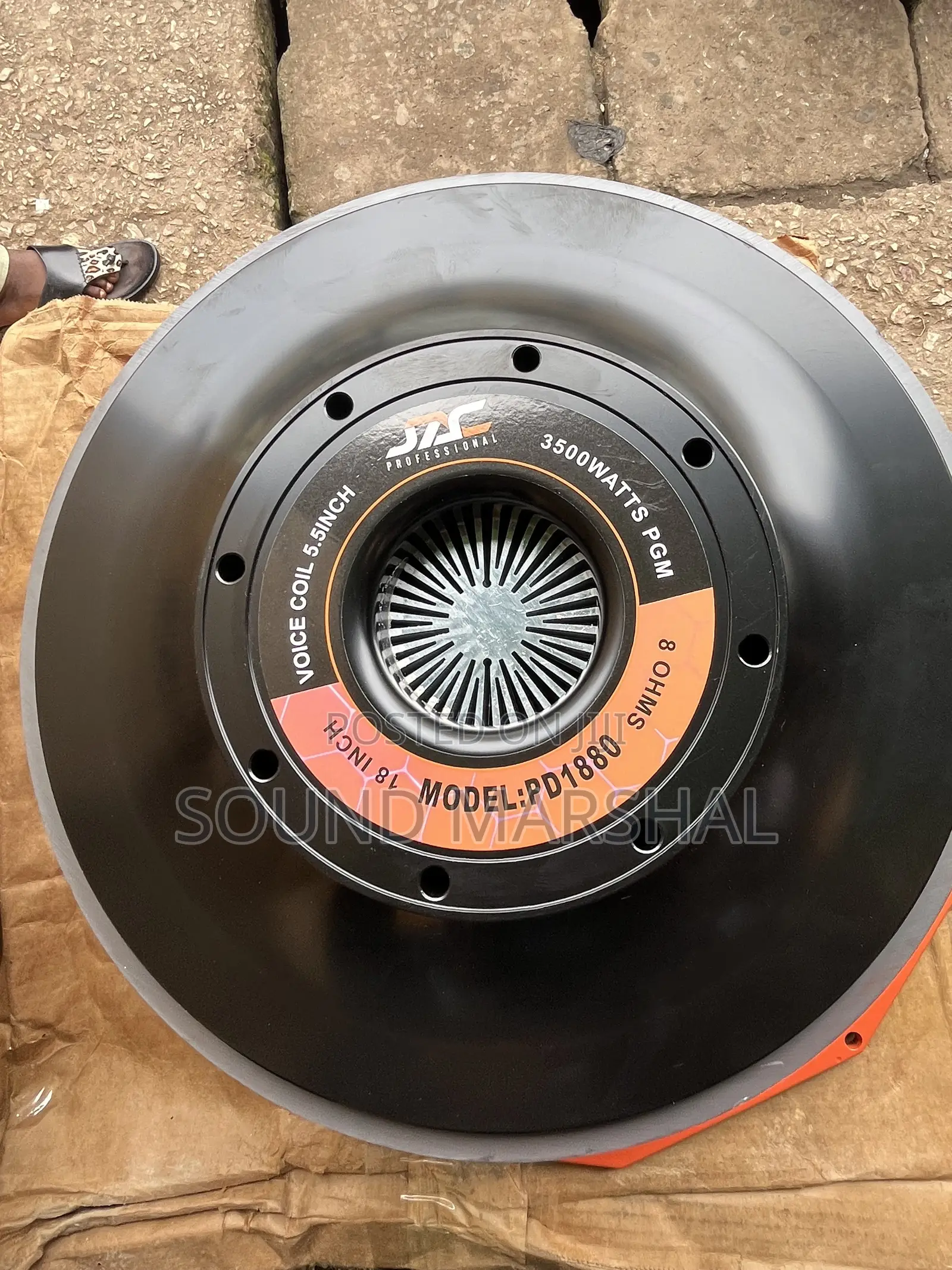 Jac Pd1880 3500watt Pair of 18inches Naked Speakers