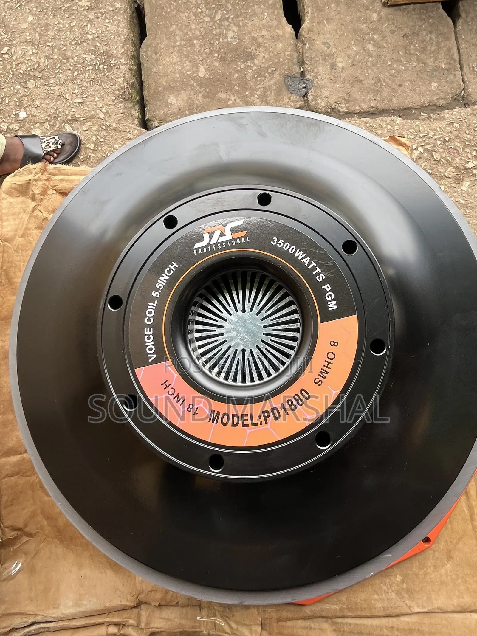 Jac Pd1880 3500watt Pair of 18inches Naked Speakers