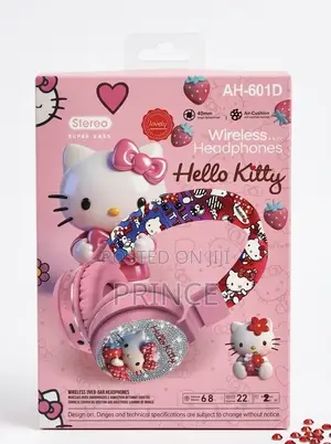 Pink Kids Headphones/ Hello Kitty Headphones