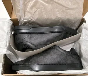Coach High Line Sig SNK Graphite Black Sneakers