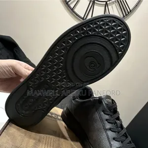 Coach High Line Sig SNK Graphite Black Sneakers
