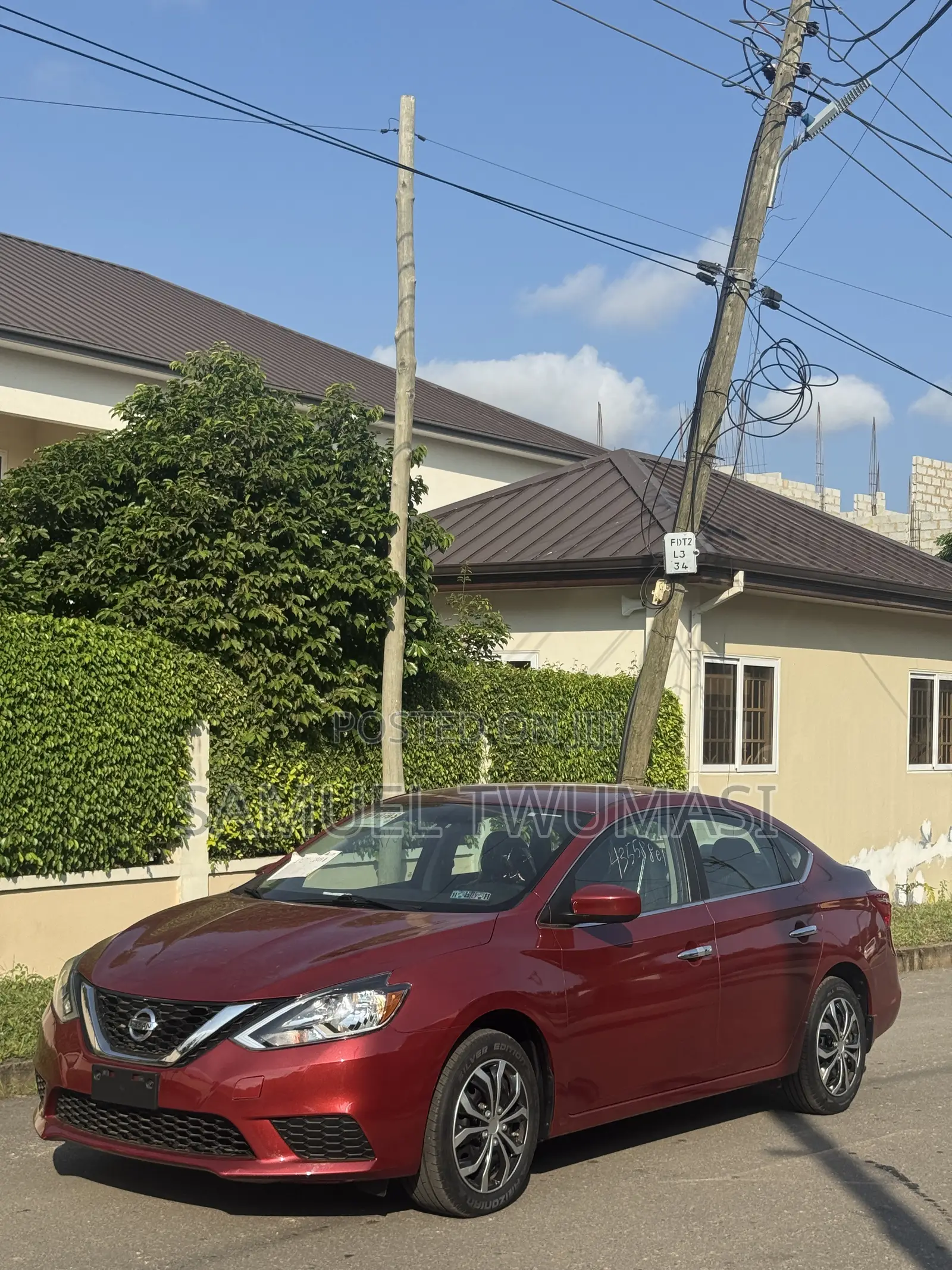 Nissan Sentra SL 2016 Red
