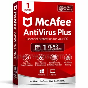 McAfee AntiVirus Plus 1 Year/1 Device (Global)