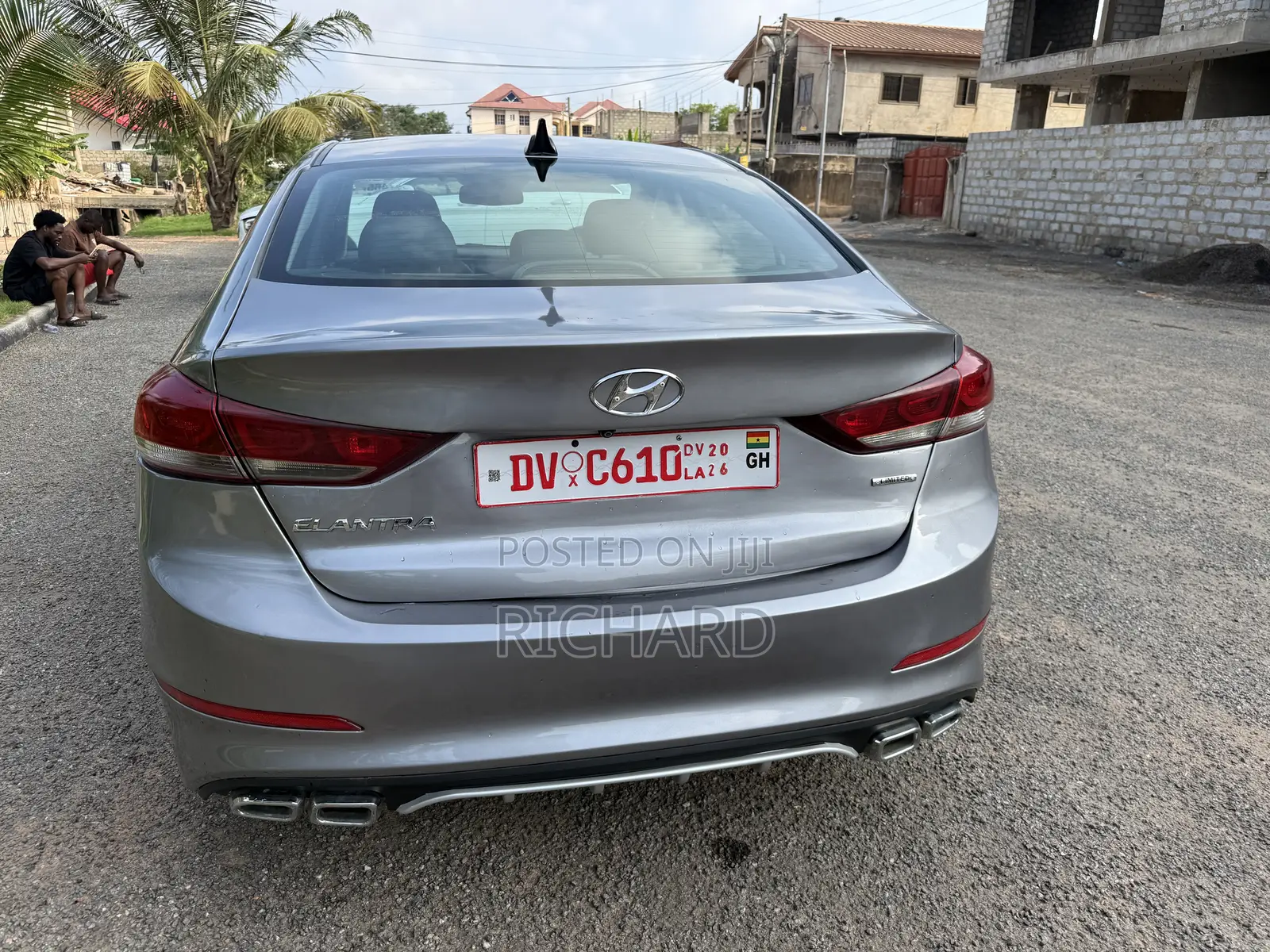 Hyundai Elantra Limited 2018 Gray