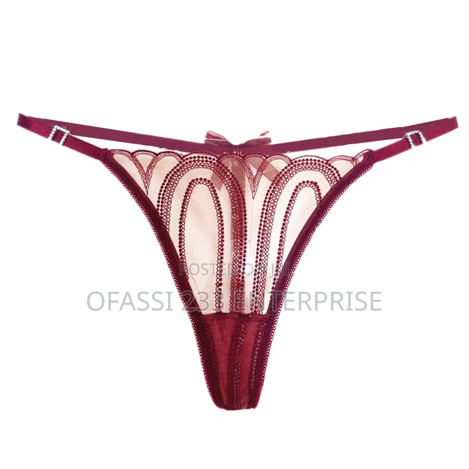 3 Set Luxurious Mesh Embroidery Sexy Underwear