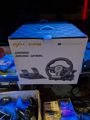 PXN V3pro Gaming Racing Whell For: 
Ps3
Ps4
Ps5
Xbox One
Xbox Series
