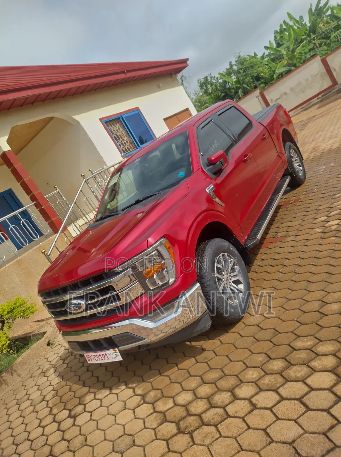 Ford F-150 LARIAT 2022 Red