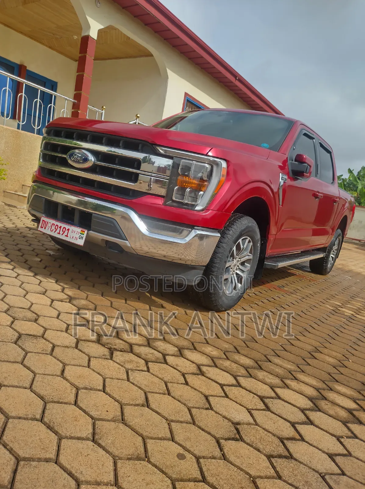 Ford F-150 LARIAT 2022 Red
