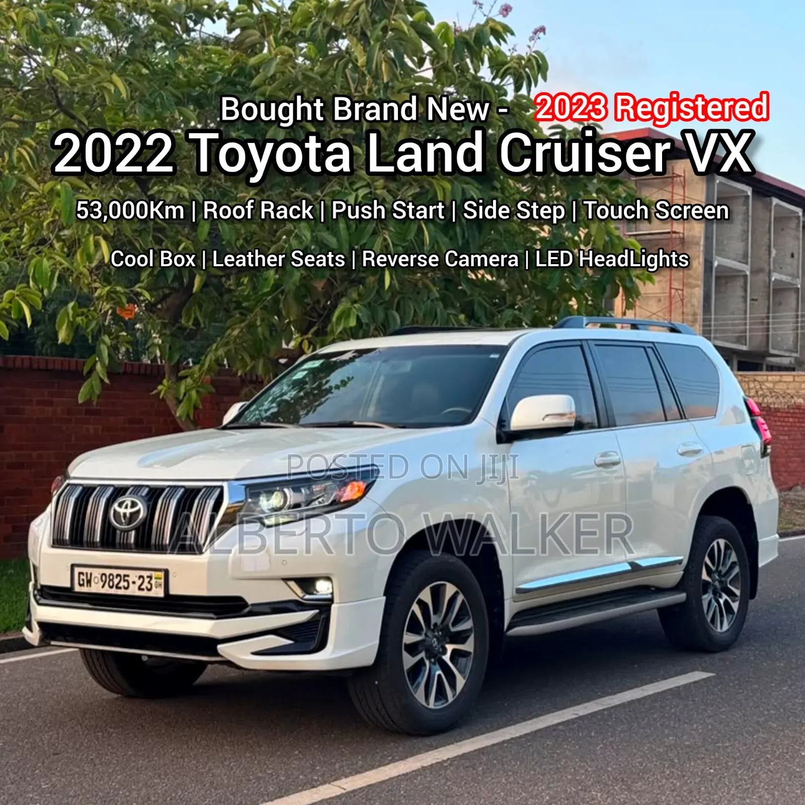 Toyota Land Cruiser Prado 2022 White