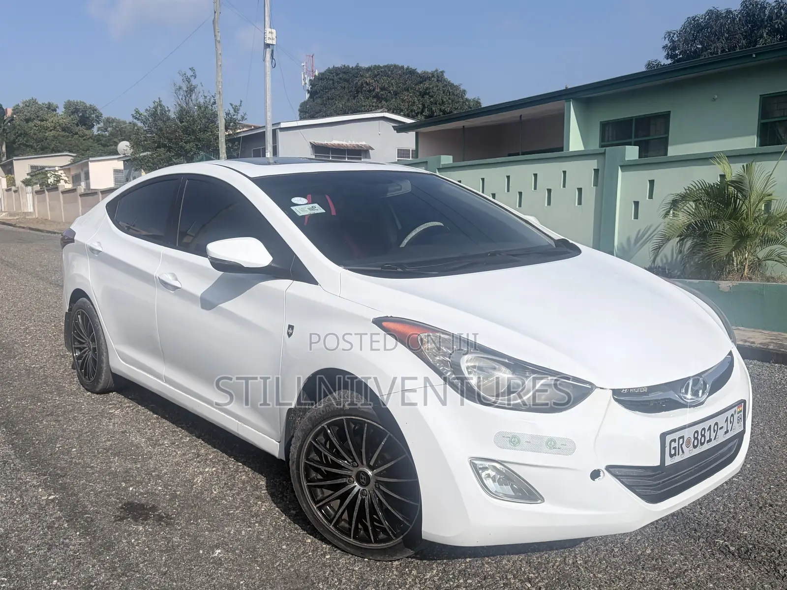 Hyundai Elantra GLS Sedan FWD (1.8L 4cyl 6A) 2013 White