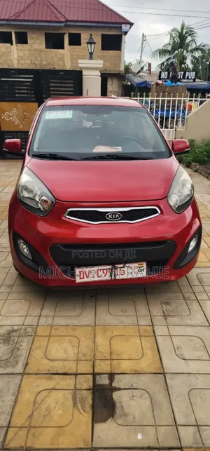 Kia Morning 2014 Red