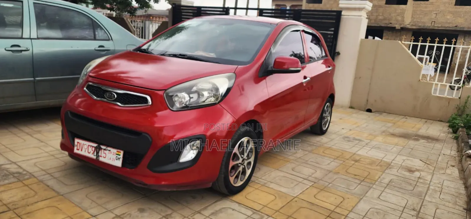 Kia Morning 2014 Red