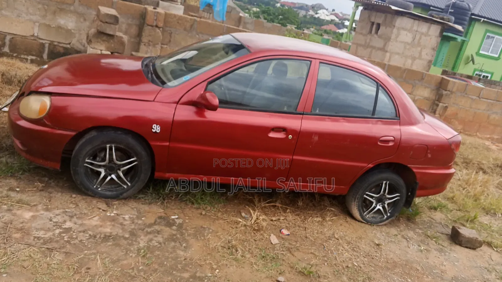 Kia Rio 2012 Orange