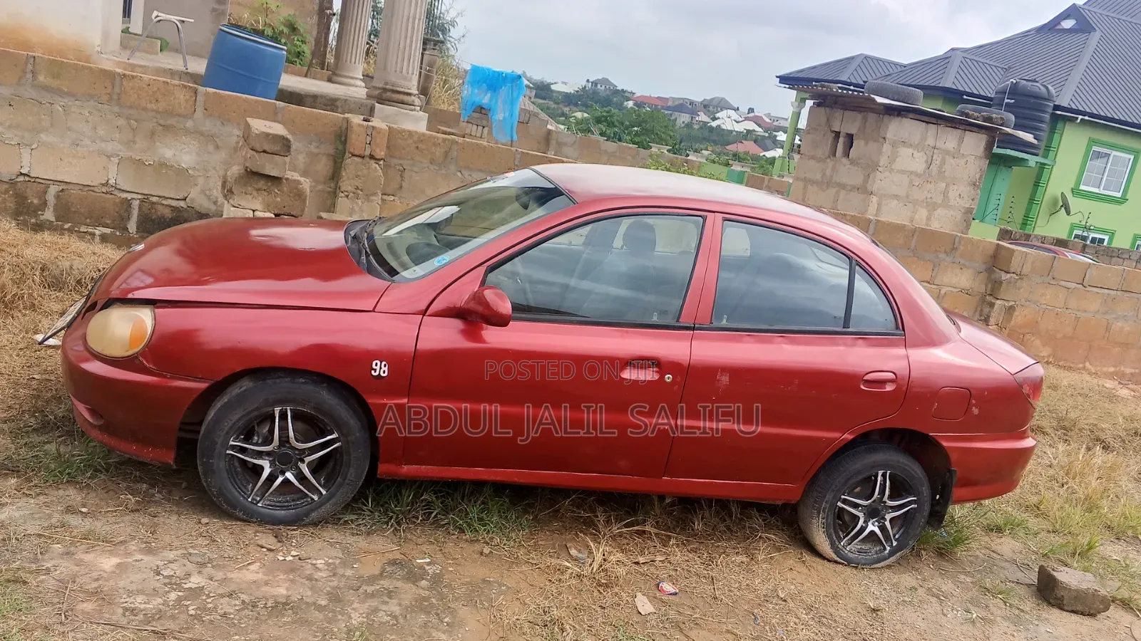 Kia Rio 2012 Orange