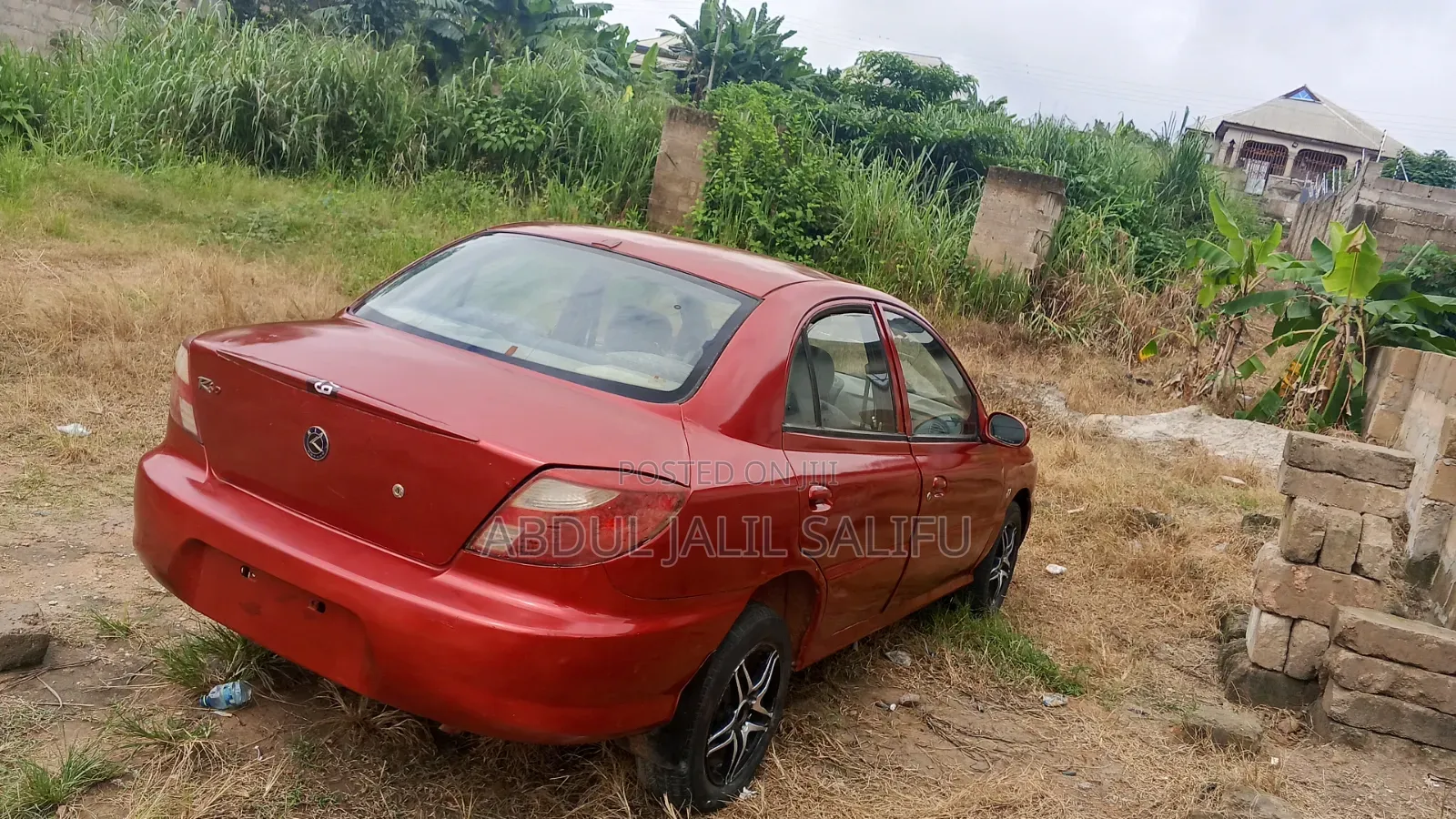 Kia Rio 2012 Orange