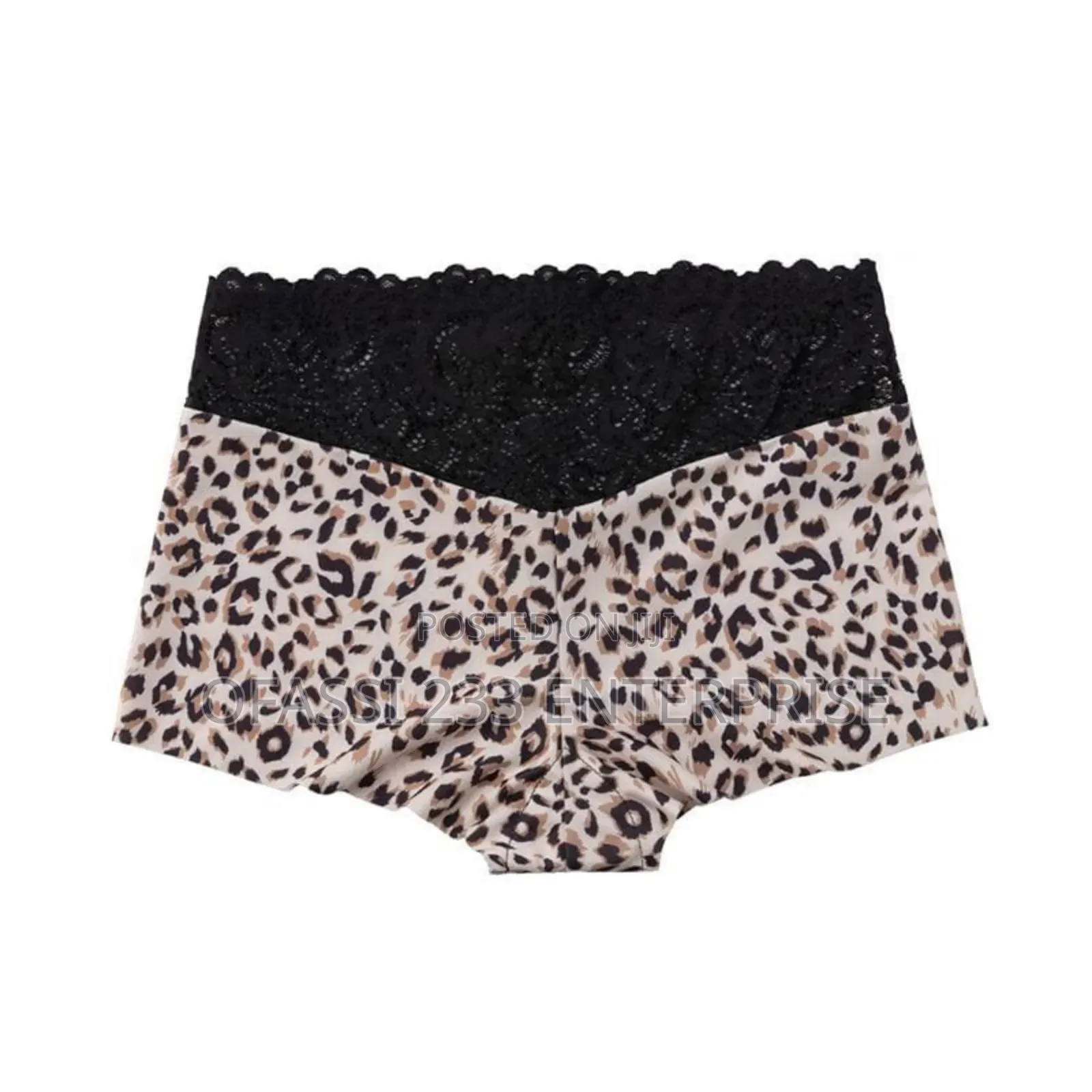 3 Pieces of Ladies Lace Trimmed Boxer