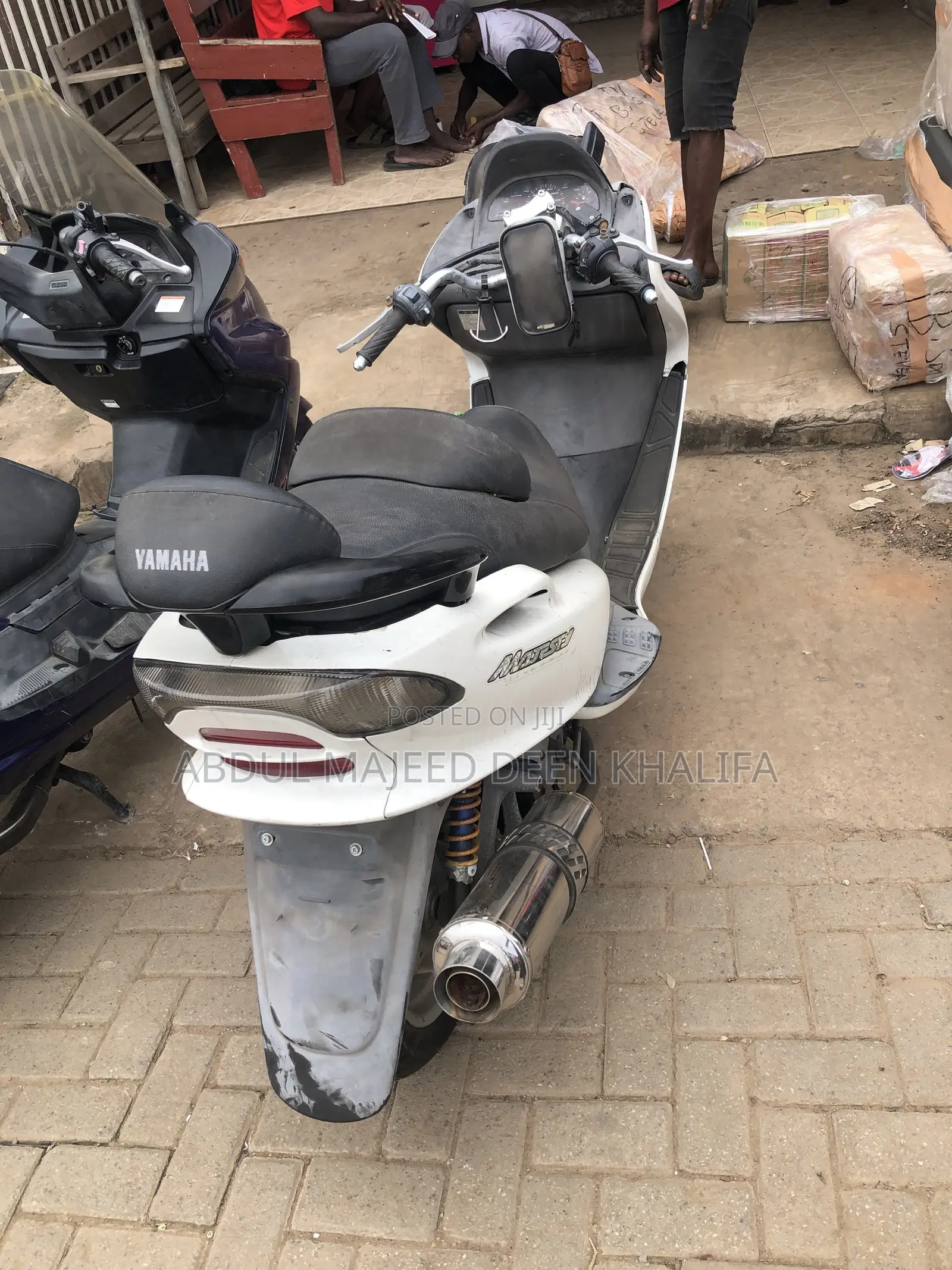 Yamaha Majesty 2015 White