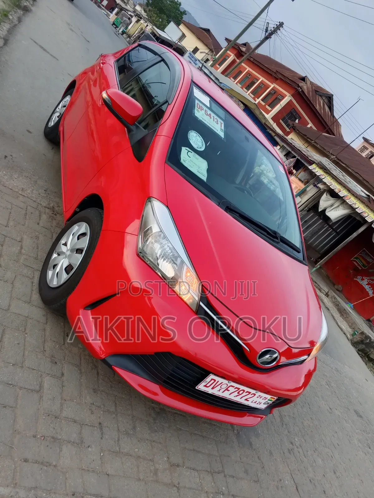 Toyota Vitz 1.3 AWD 5dr 2015 Red