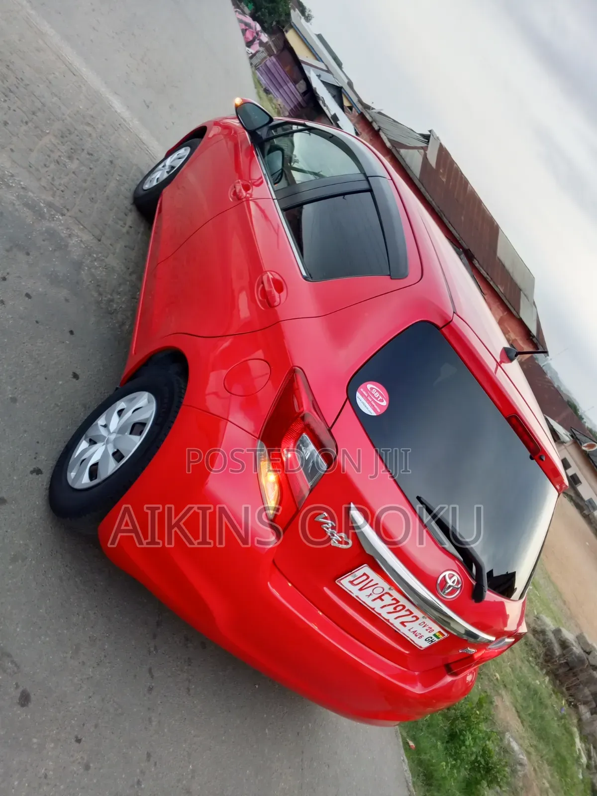 Toyota Vitz 1.3 AWD 5dr 2015 Red
