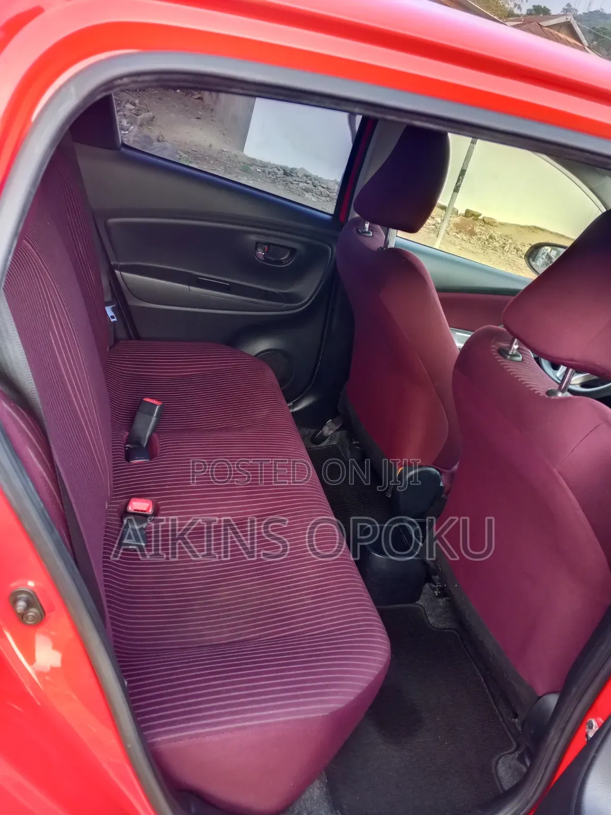 Toyota Vitz 1.3 AWD 5dr 2015 Red