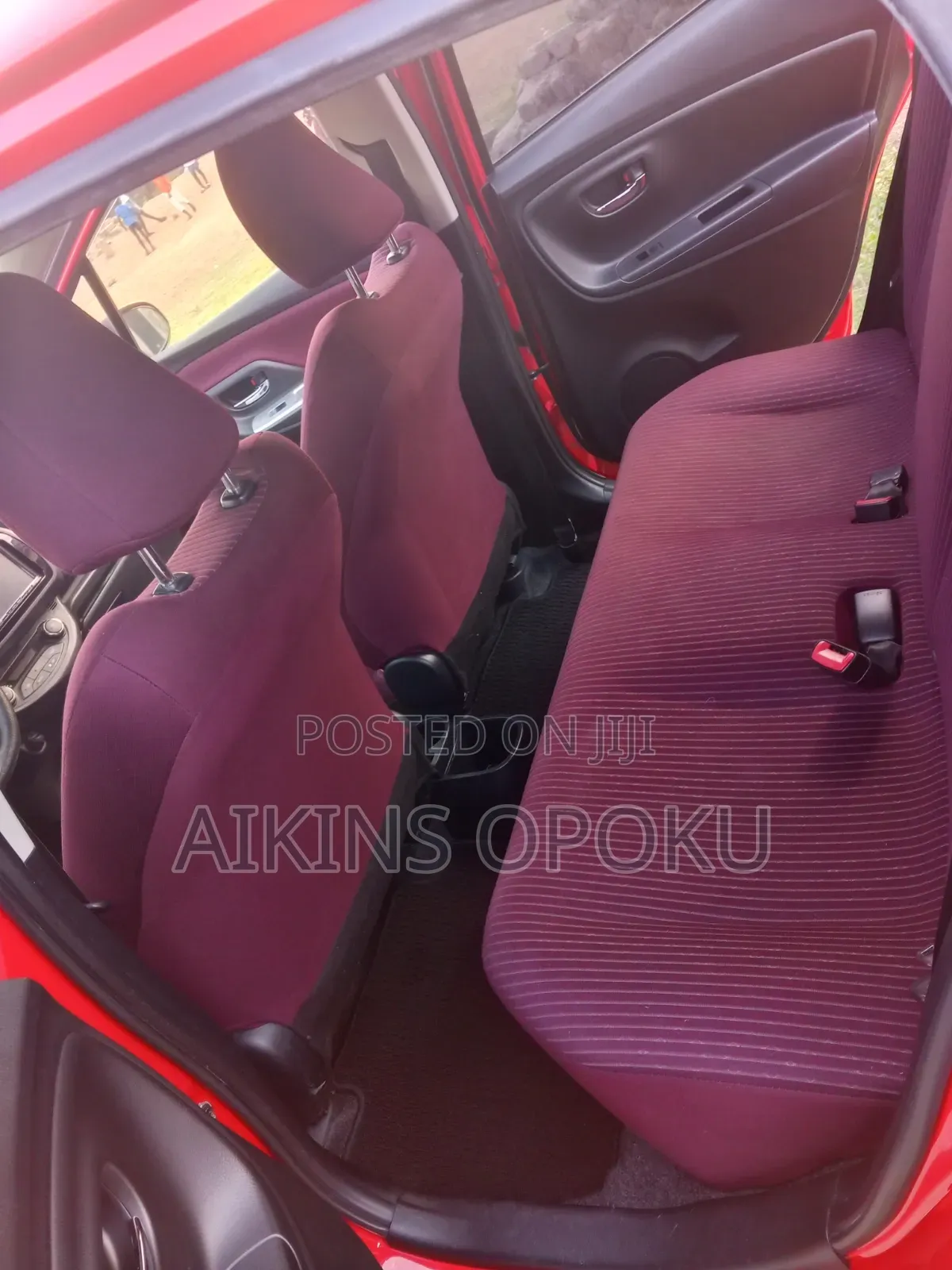 Toyota Vitz 1.3 AWD 5dr 2015 Red
